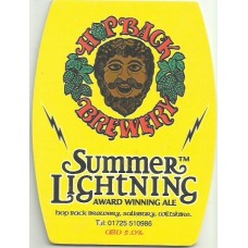 Hopback Brewery Summer Lightning Pump Clip